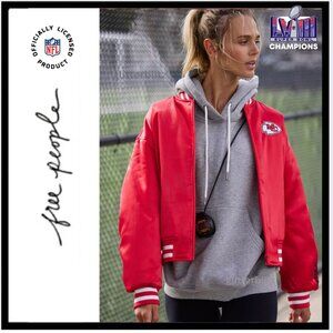 FP Movement x The Wild Collective Exclusive Kansas City Chiefs Bomber Jacket